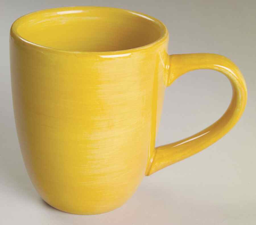Ciao II Yellow Mug by Artimino-1