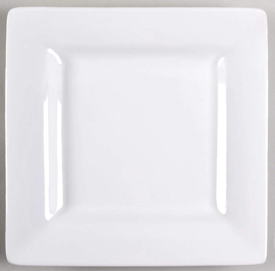 Ciao II White Square Dinner Plate by Artimino-1