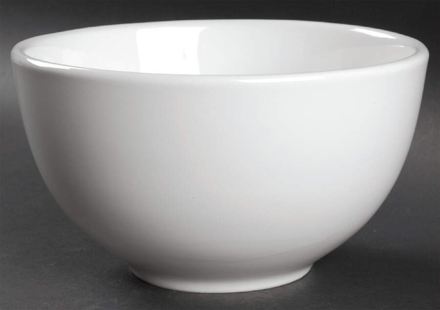 Ciao II White Coupe Cereal Bowl by Artimino-1