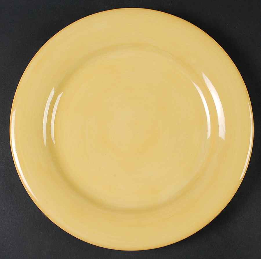 Ciao II Sunshine Yellow Dinner Plate by Artimino-1