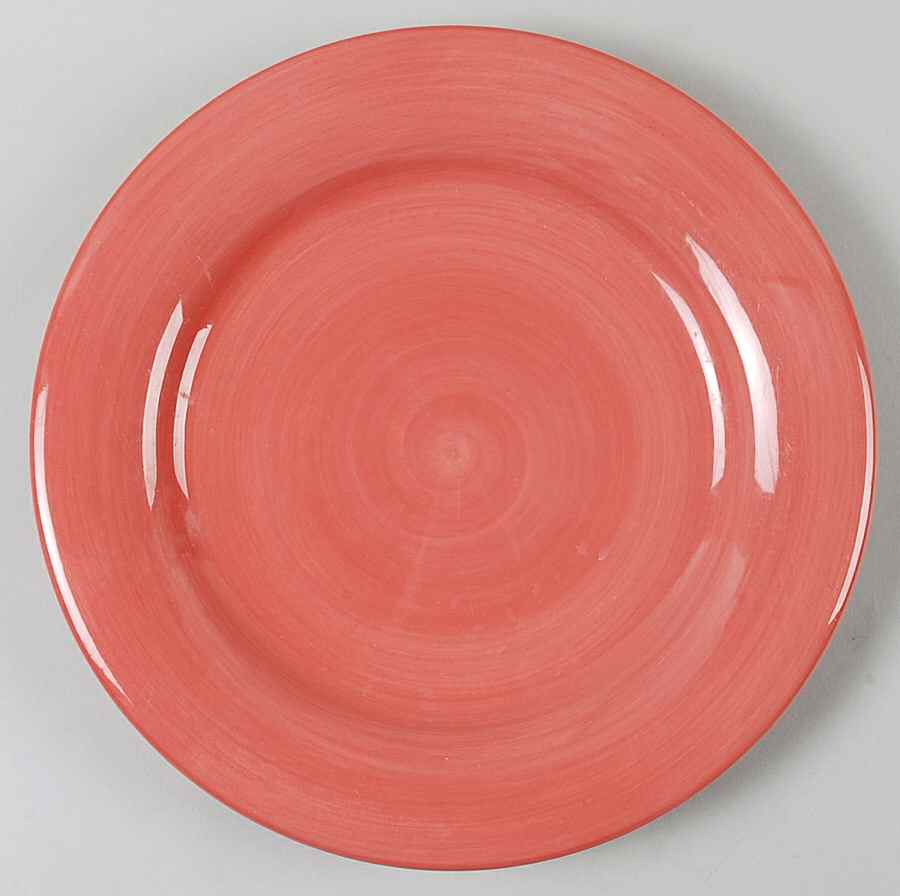 Ciao II Coral Dinner Plate by Artimino-1