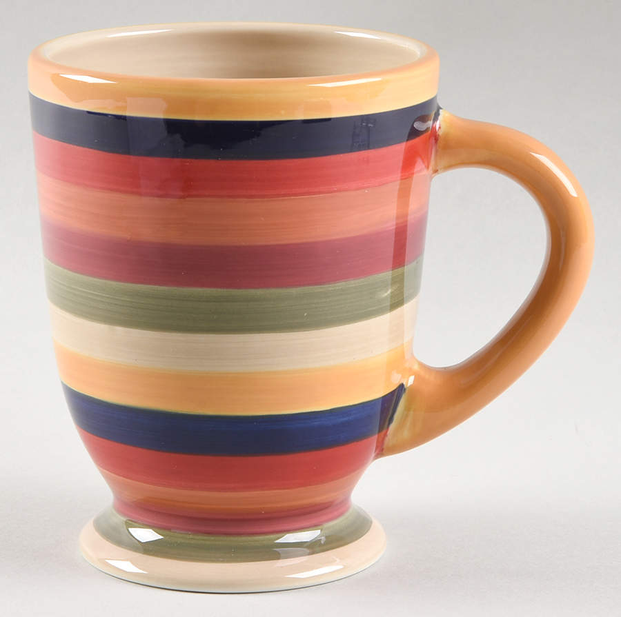Ciao II Striped Mug by Artimino-1