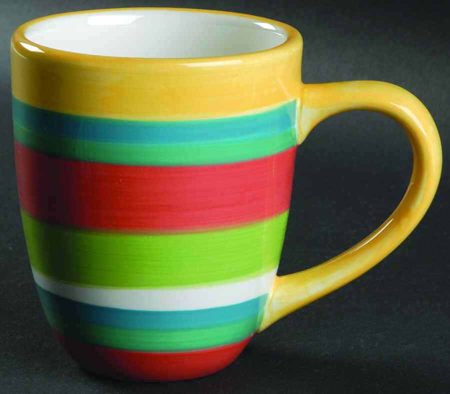 Ciao II Summer Stripe Mug by Artimino-1