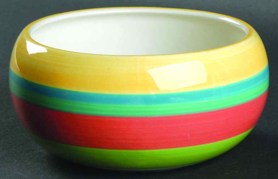 Ciao II Summer Stripe Coupe Soup Bowl by Artimino-1