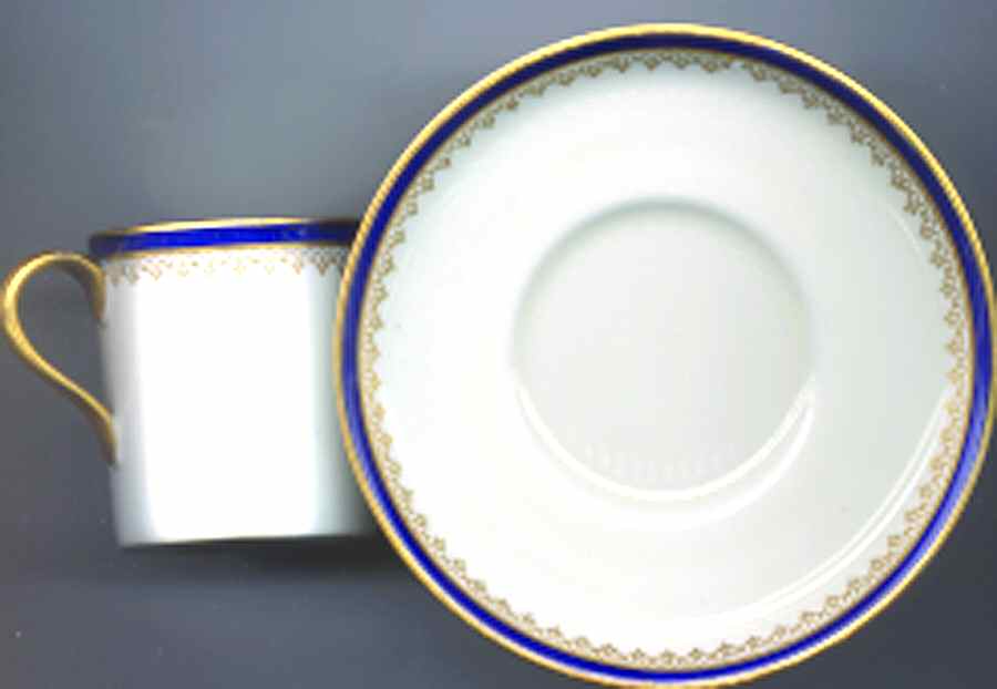 13873 Flat Demitasse Cup & Saucer Set by John  Aynsley & Sons-1