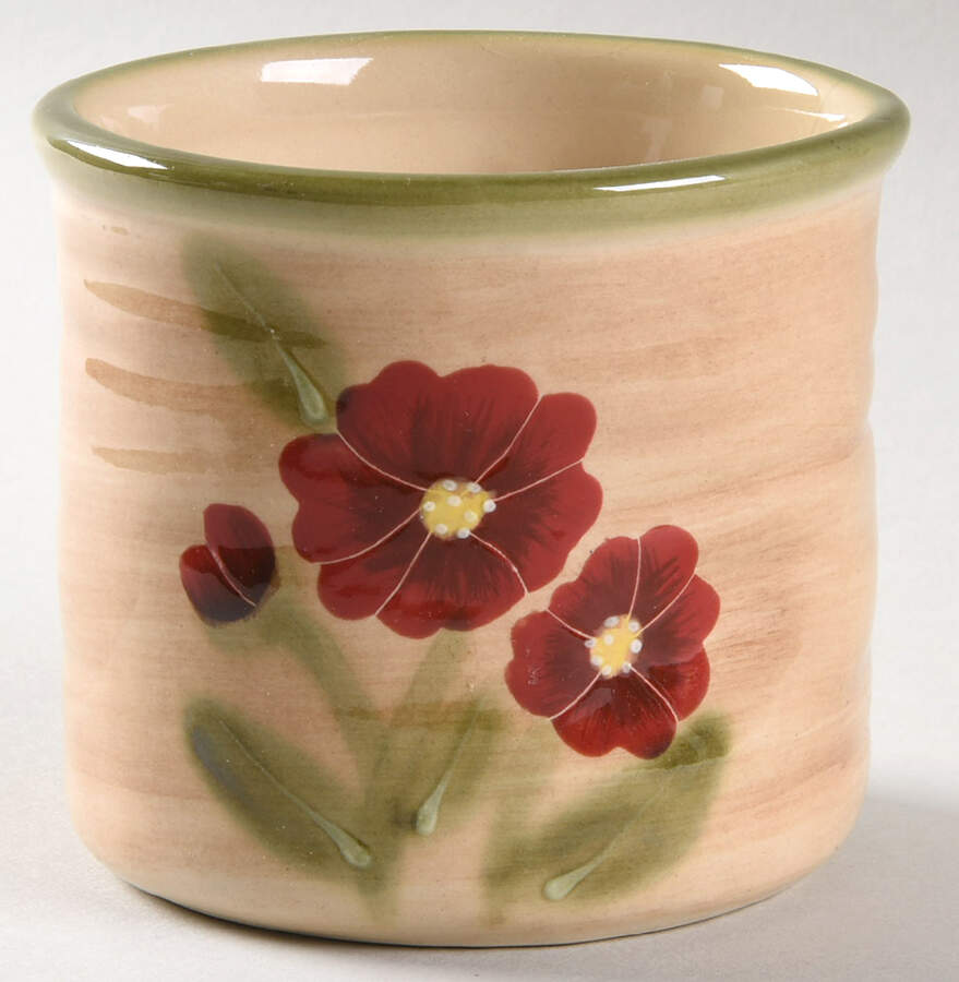 Fleur Rustique Sugar Bowl No Lid by Ambiance-1