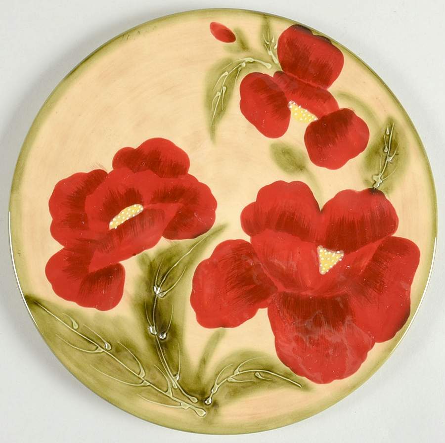 Fleur Rustique 8" Round Trivet by Ambiance-1