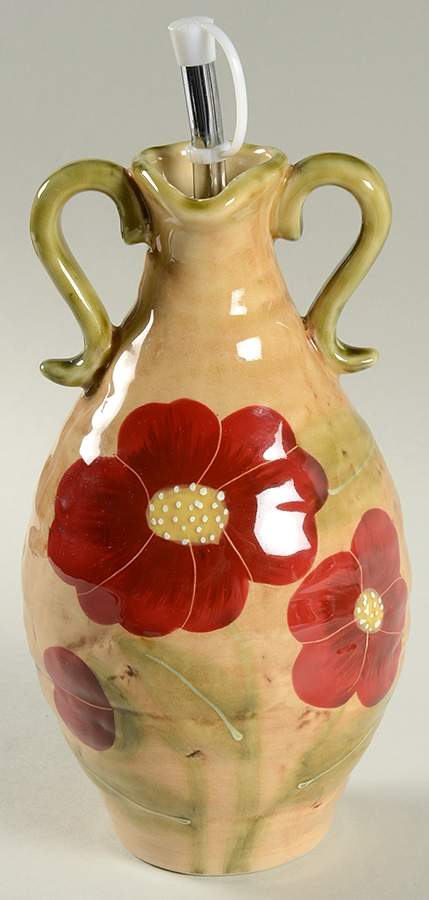 Fleur Rustique Oil Jar & Drizzle Spout by Ambiance-1