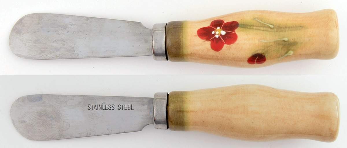 Fleur Rustique Individual Cheese Spreader by Ambiance-1
