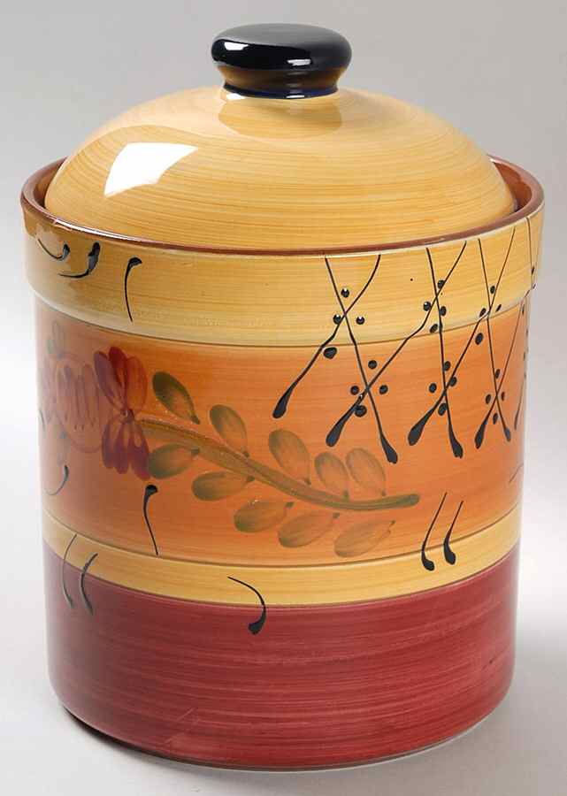 Romance Medium Canister & Lid by Ambiance-1