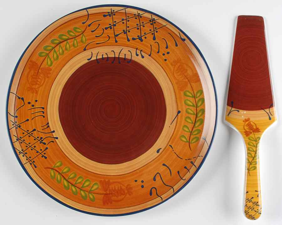 Romance Cake Plate and Server (Boxed Set) by Ambiance-1