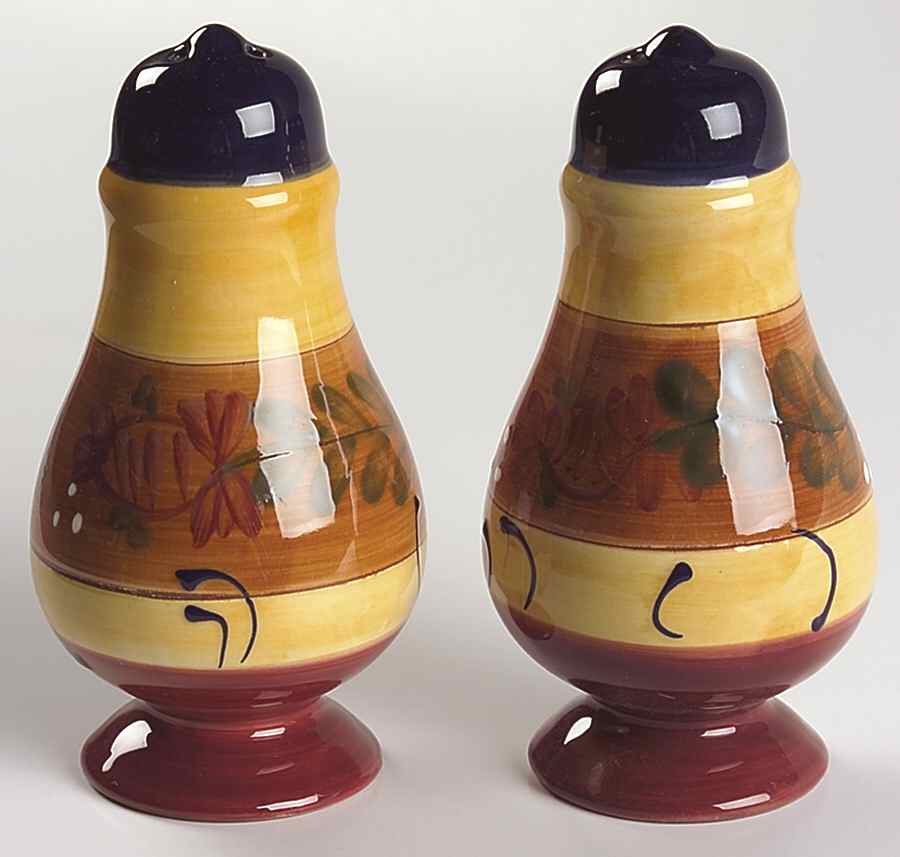 Romance 3 & 7 Hole Salt/Pepper Shaker Set by Ambiance-1