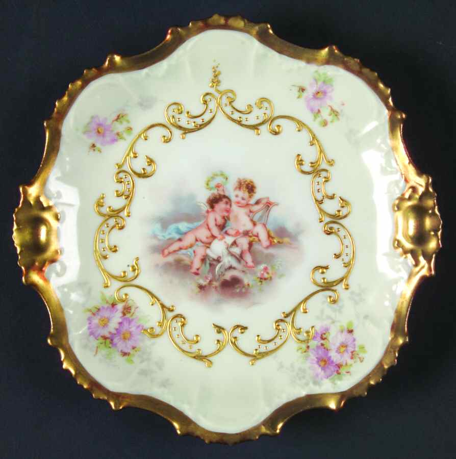 AKF29 Bread & Butter Plate by A Klingenberg France-Austria-1
