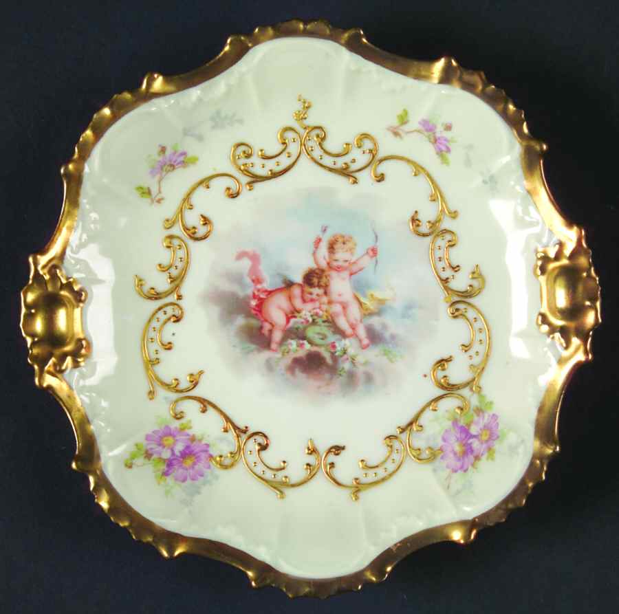 AKF29 Bread & Butter Plate by A Klingenberg France-Austria-1