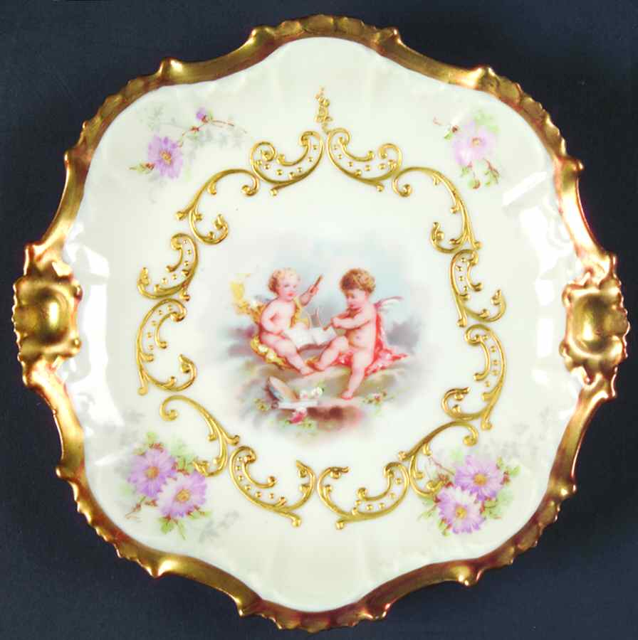 AKF29 Bread & Butter Plate by A Klingenberg France-Austria-1