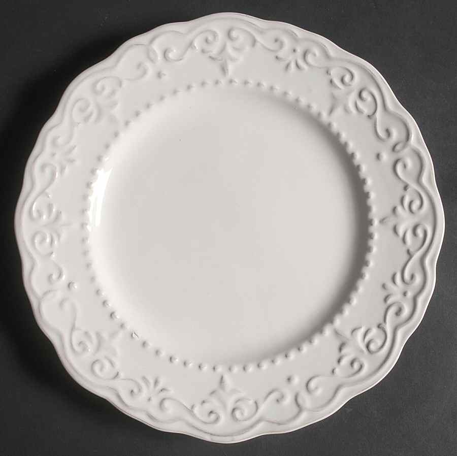 Scallop Dinner Plate by American Atelier-1