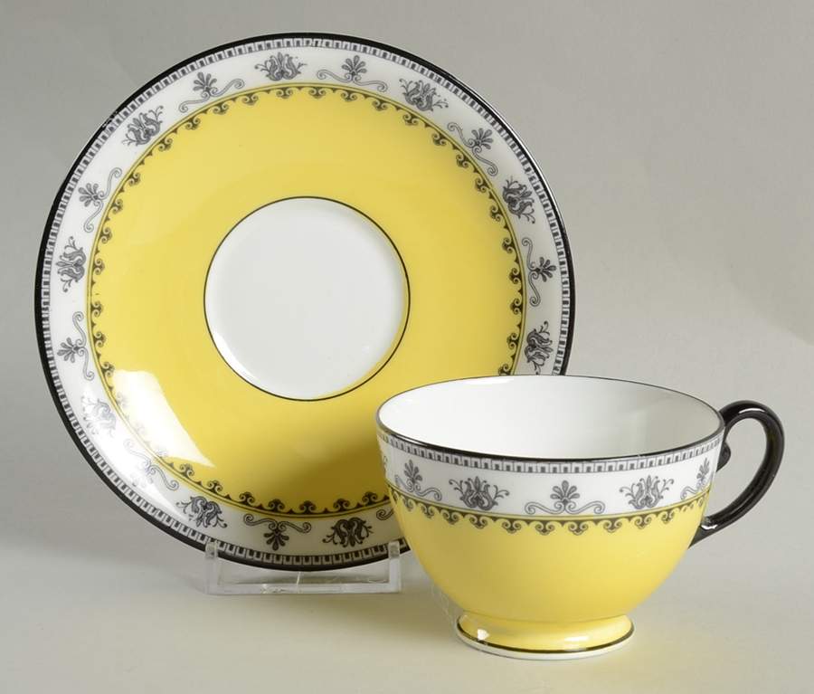 3268 Footed Cup & Saucer Set by John  Aynsley & Sons-1