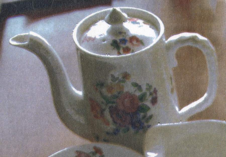 B4051 Individual Coffee Pot & Lid by John  Aynsley & Sons-1