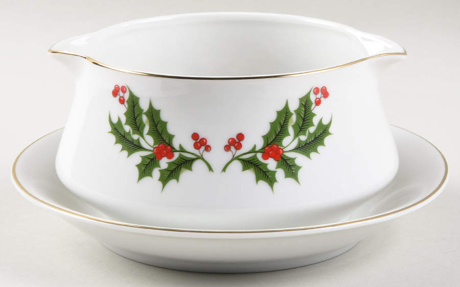 ATT1 Gravy Boat with Attached Underplate by All the Trimmings-1