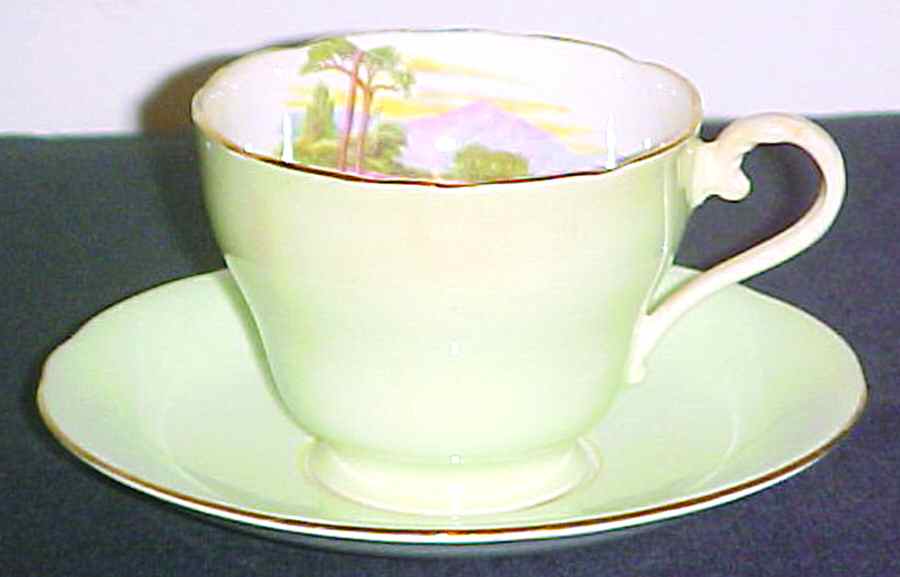 H669-2 Footed Cup & Saucer Set by John  Aynsley & Sons-1