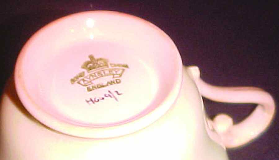 H669-2 Footed Cup by John  Aynsley & Sons-1
