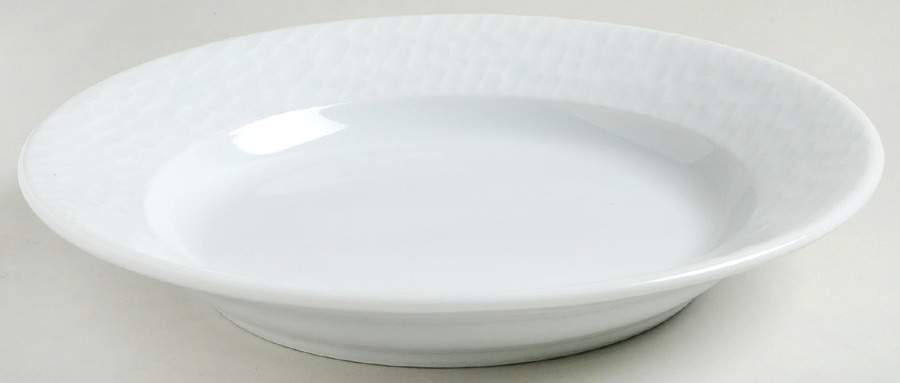 Aqua Rim Soup Bowl by Apilco-1