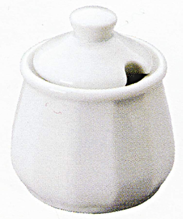 Flora Mustard Jar & Lid by Apilco-1