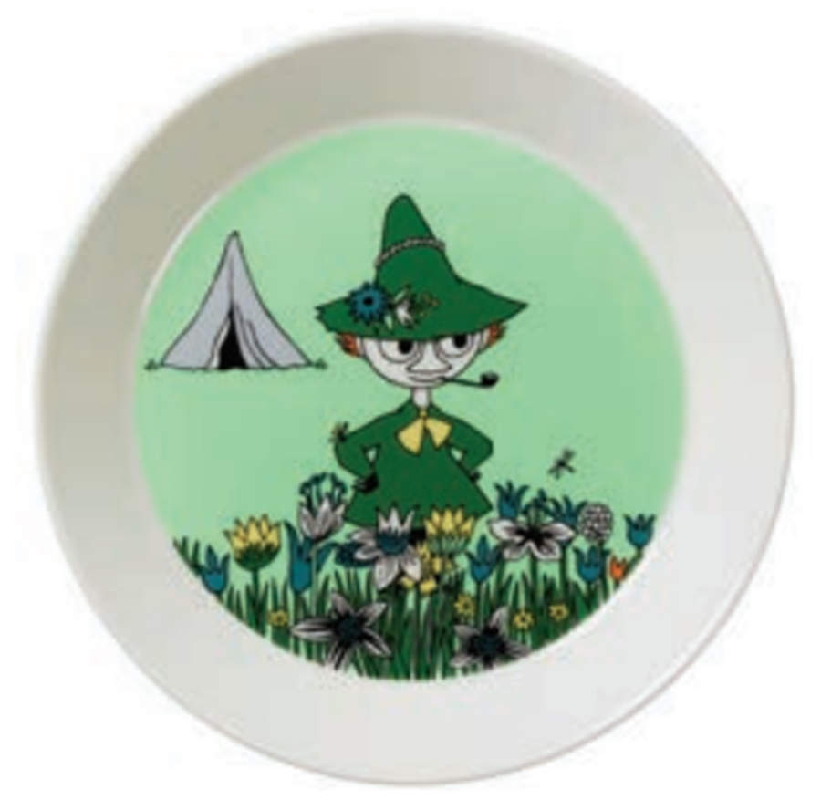 Moomin Valley Salad Plate by Arabia of Finland-1