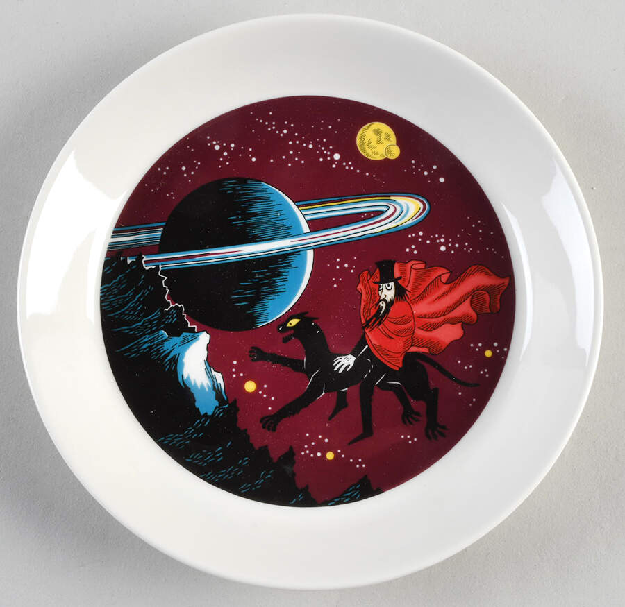 Moomin Valley Salad Plate by Arabia of Finland-1