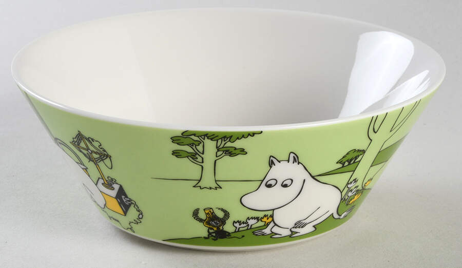 Moomin Valley Coupe Soup Bowl by Arabia of Finland-1