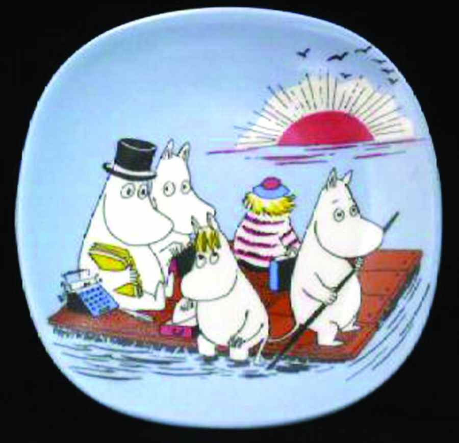 Moomin Valley Plaque-Wall by Arabia of Finland-1