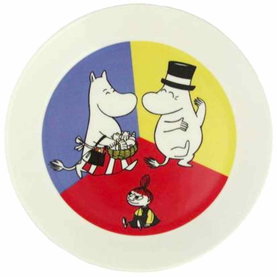 Moomin Valley Salad Plate by Arabia of Finland-1