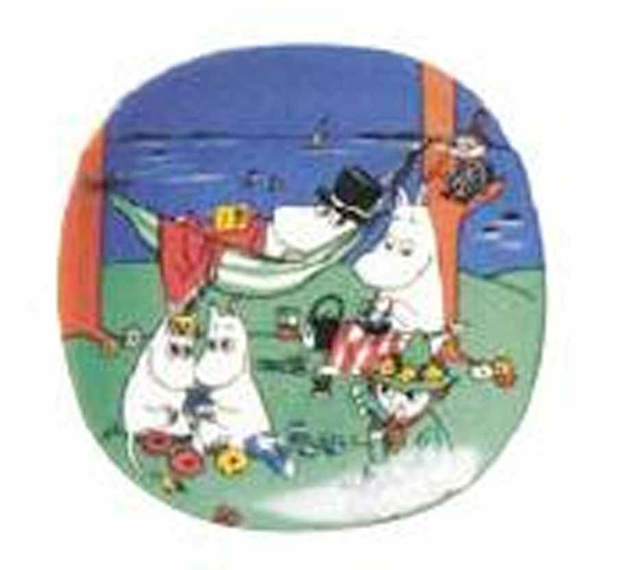 Moomin Valley Wall Plaque by Arabia of Finland-1