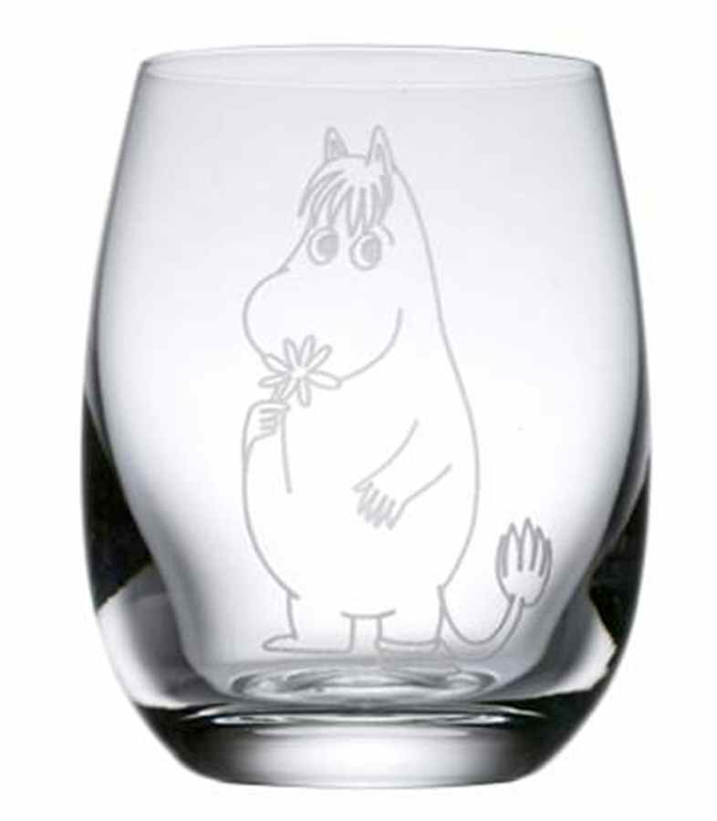 Moomin Valley 8 Oz Glassware Tumbler by Arabia of Finland-1