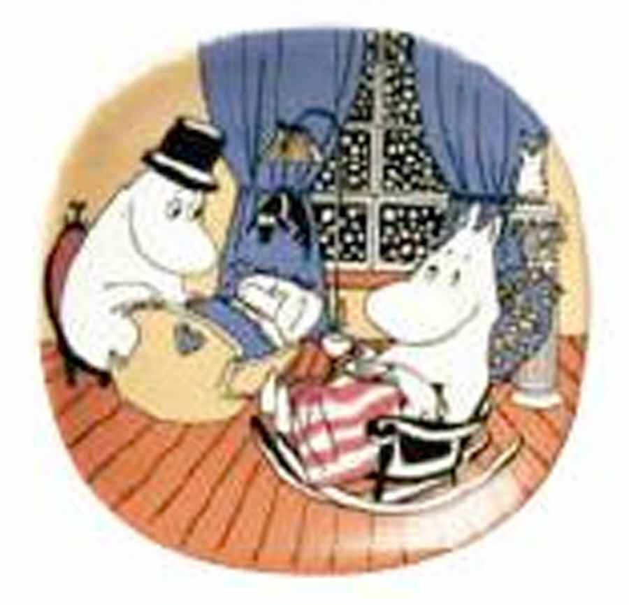 Moomin Valley Wall Plaque by Arabia of Finland-1