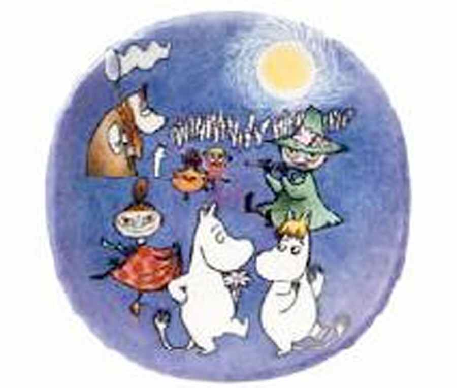 Moomin Valley Wall Plaque by Arabia of Finland-1