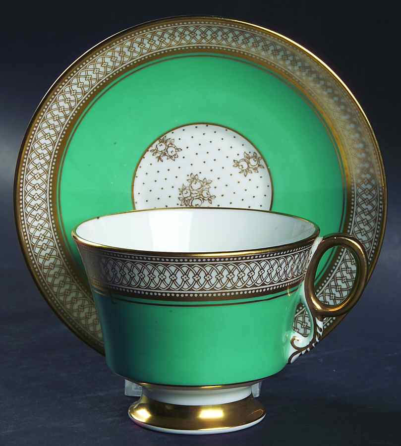 H1521 Footed Cup & Saucer Set by Adderley-1
