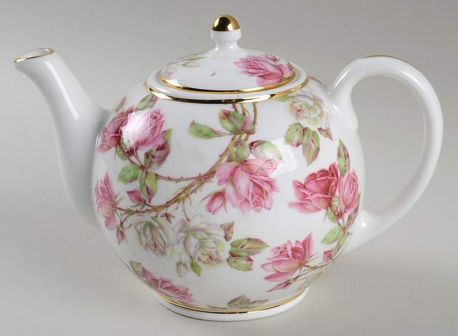 Elizabeth Rose (Smooth) Mini Teapot & Lid by John  Aynsley & Sons-1