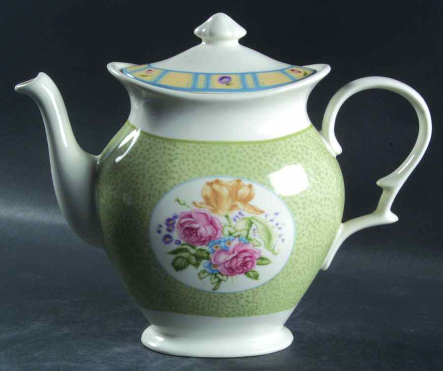 Grandma's Cupboard Teapot & Lid by 222 Fifth (PTS)-1