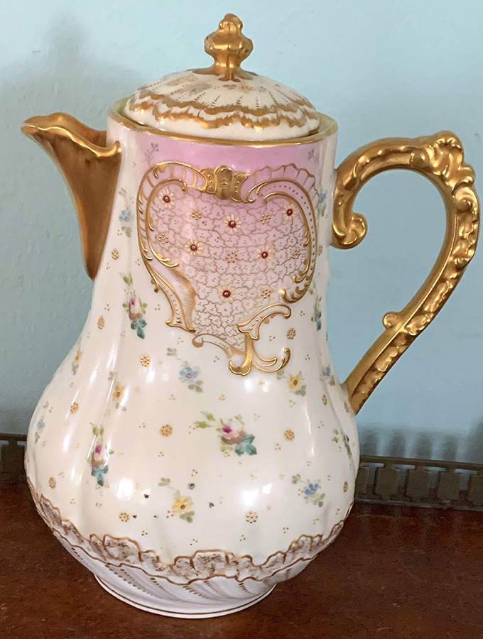 229 Chocolate Pot & Lid by Charles Ahrenfeldt-1
