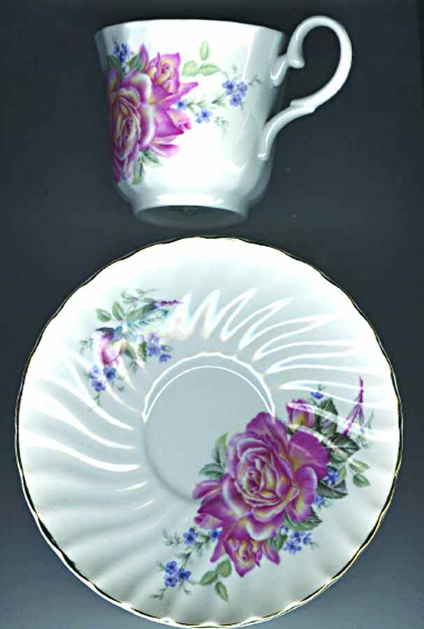 ANX10 Footed Cup & Saucer Set by Allyn Nelson-1