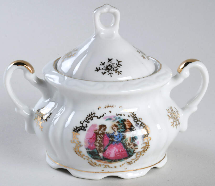 1146-2303 Miniature Sugar Bowl & Lid by Arnart-1