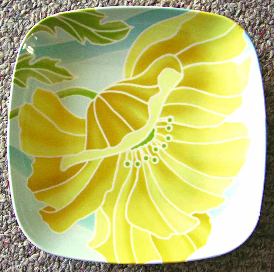 Spring Kiss 8" Salad Serving Bowl by 222 Fifth (PTS)-1