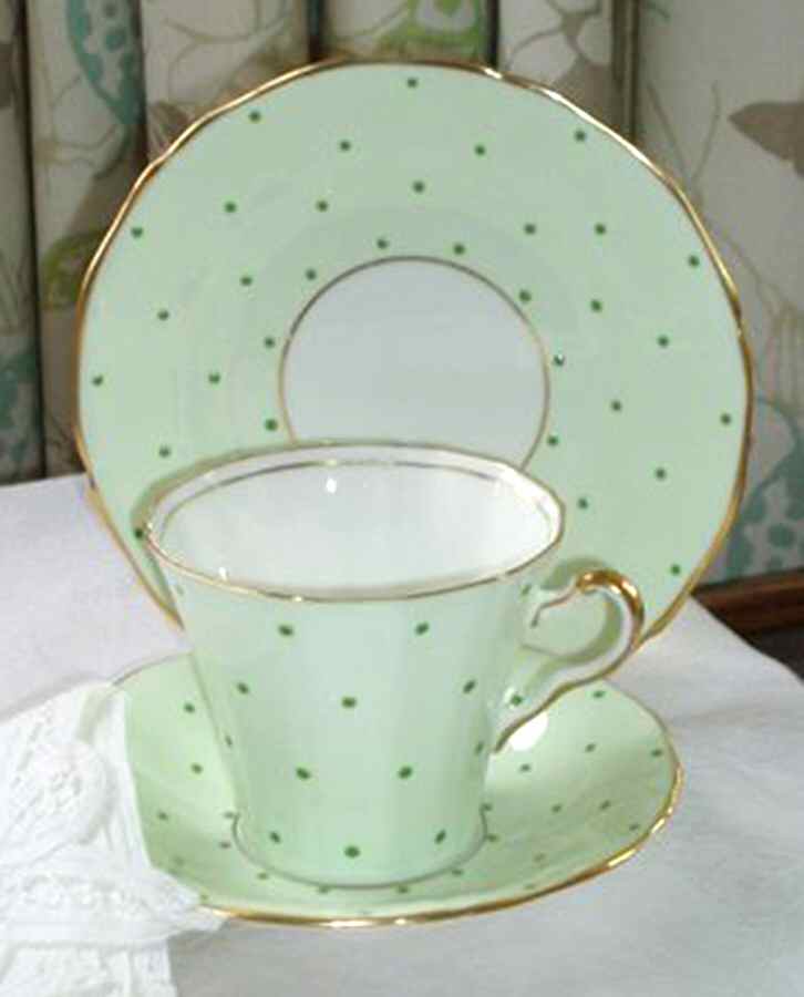 H481 Flat Cup & Saucer Set by Adderley-1