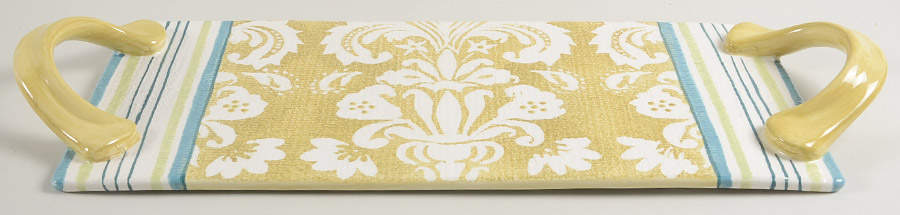 Vintage Garden Collection 16'' Rectangular Tray by Ambiance-1