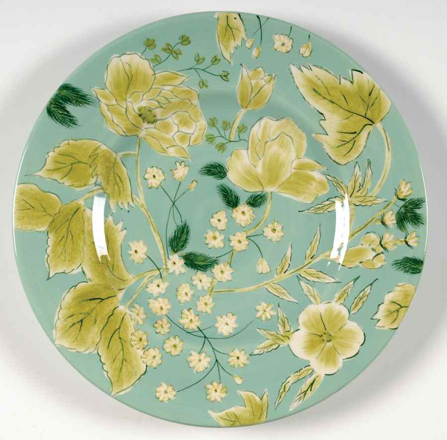 Vintage Garden Collection Dessert Luncheon Plate by Ambiance-1