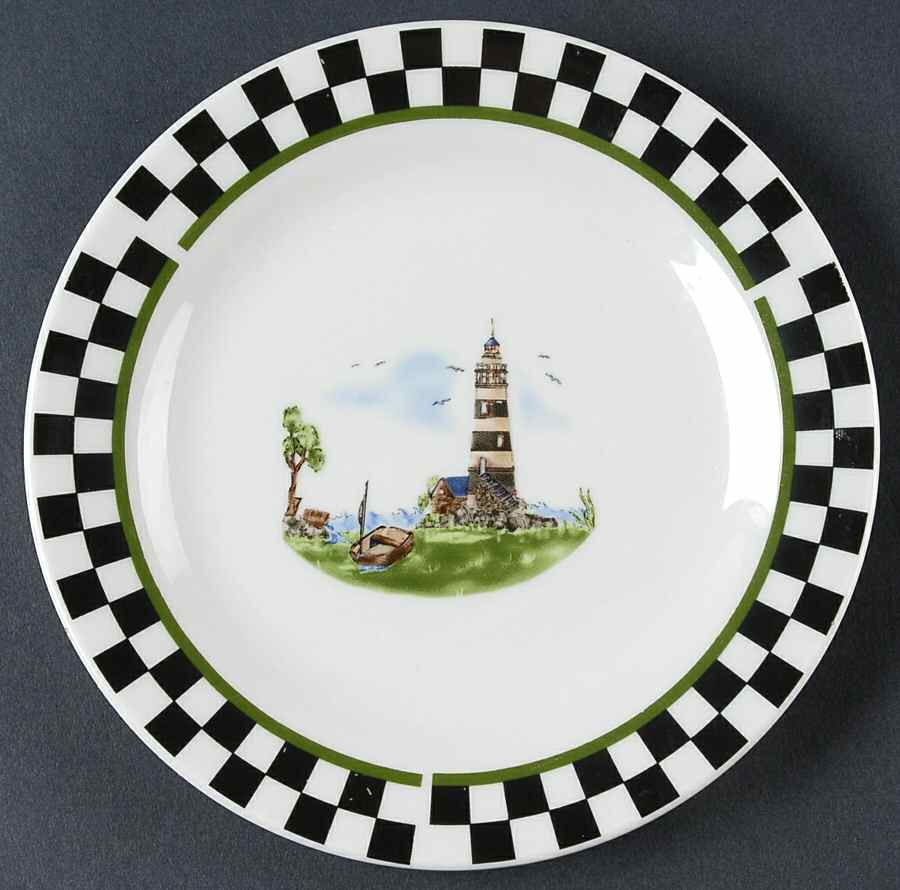 Lighthouse Bread & Butter Plate by Alco-1