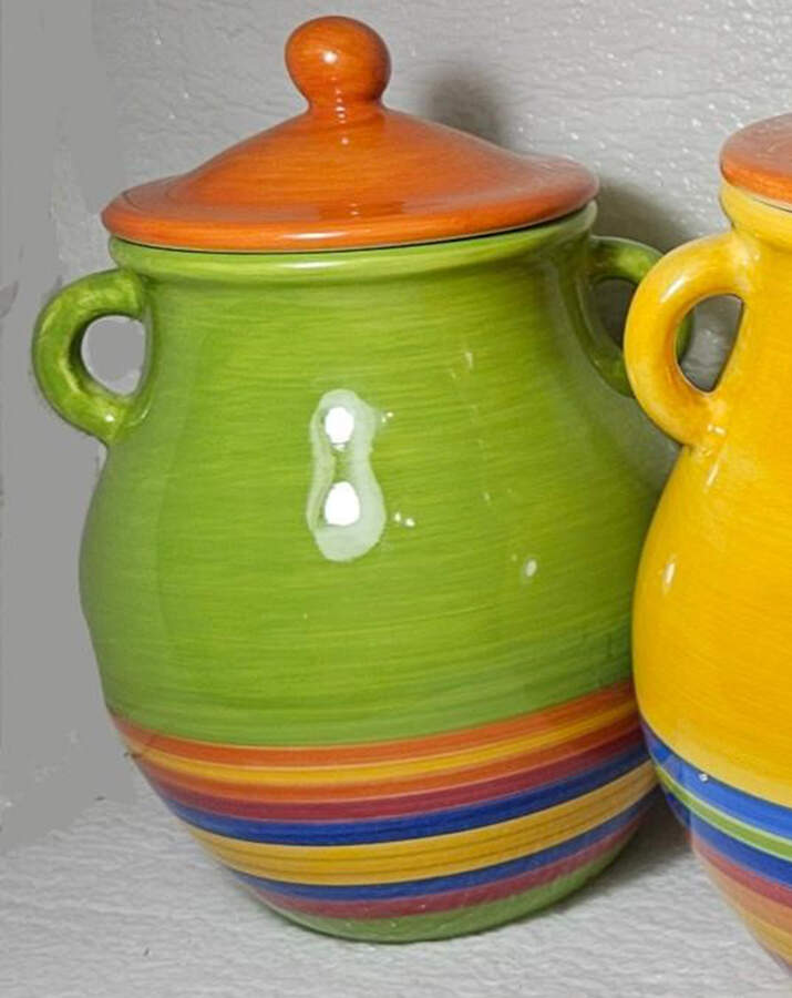 Monterey Small Canister & Lid by Abode-1