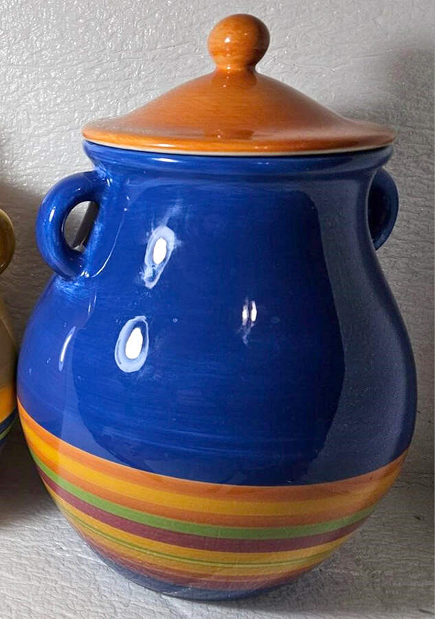 Monterey Large Canister & Lid by Abode-1