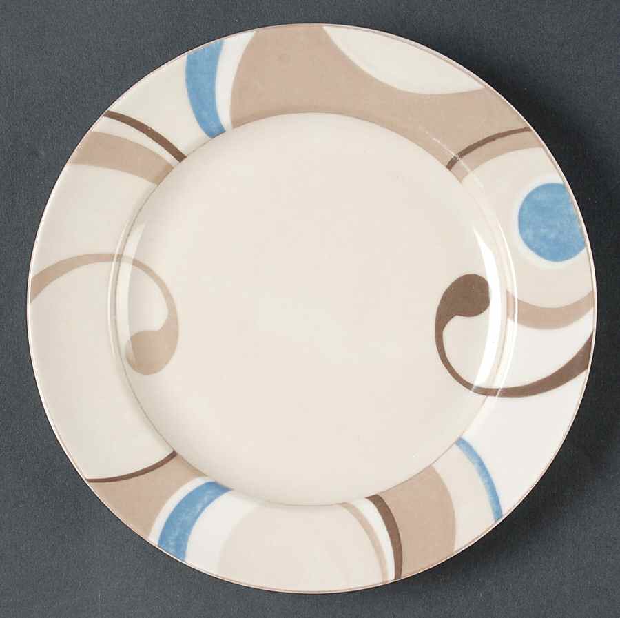 Cirrus Salad/Dessert Plate by 222 Fifth (PTS)-1